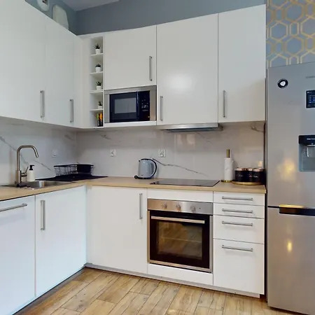 Witold's Apartment's Centrum By The Odra River - Rooftoop Terrace *